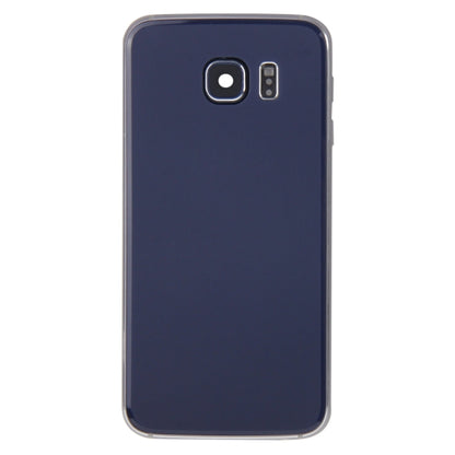 For Galaxy S6 / G920F Full Housing Cover (Front Housing LCD Frame Bezel Plate + Back Plate Housing Camera Lens Panel + Battery Back Cover ) (Blue) - Back Cover by PMC Jewellery | Online Shopping South Africa | PMC Jewellery