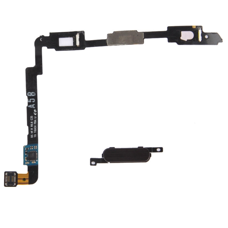 For Galaxy Note II / N7100 LCD Middle Board with Button Cable,  (Black) - Frame Bezel Plate by PMC Jewellery | Online Shopping South Africa | PMC Jewellery