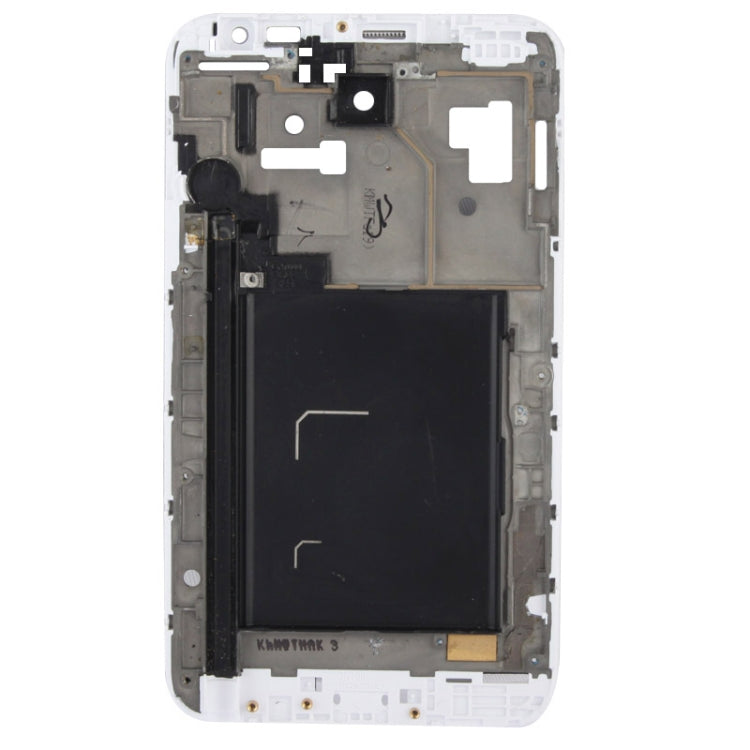 For Galaxy Note i9220 LCD Middle Board with Flex Cable (White) - Frame Bezel Plate by PMC Jewellery | Online Shopping South Africa | PMC Jewellery