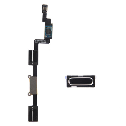 For Galaxy S4 Mini / i9195 LCD Middle Board with Button Cable,  (Black) - Frame Bezel Plate by PMC Jewellery | Online Shopping South Africa | PMC Jewellery