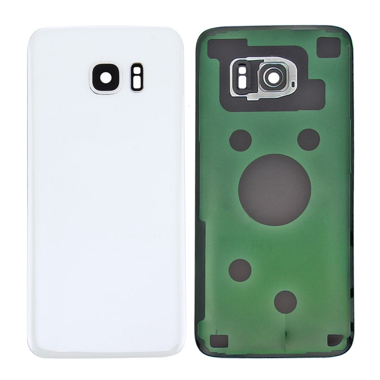 For Galaxy S7 Edge / G935 Original Battery Back Cover with Camera Lens Cover (White) - Back Cover by PMC Jewellery | Online Shopping South Africa | PMC Jewellery