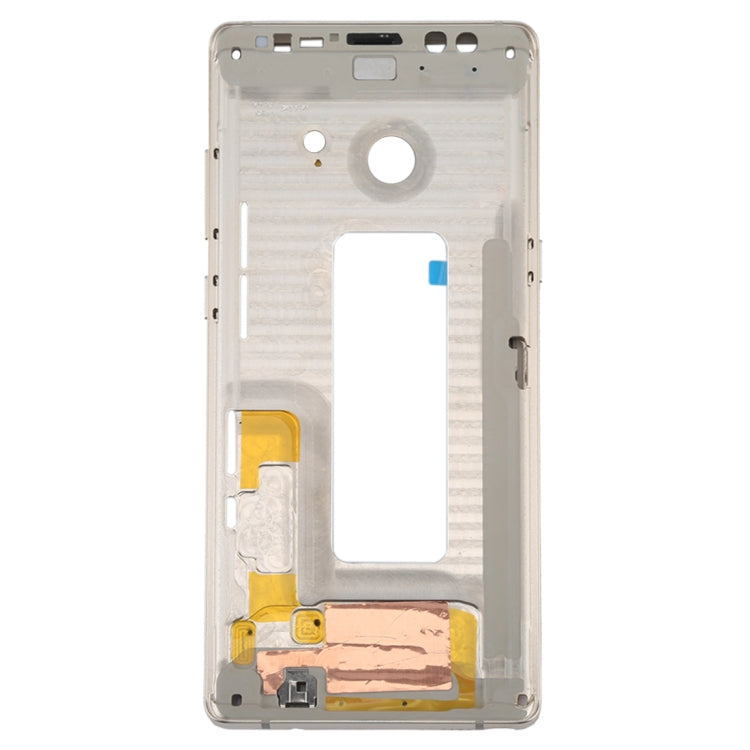 For Galaxy Note 8 / N950  Front Housing LCD Frame Bezel Plate(Gold) - Frame Bezel Plate by PMC Jewellery | Online Shopping South Africa | PMC Jewellery