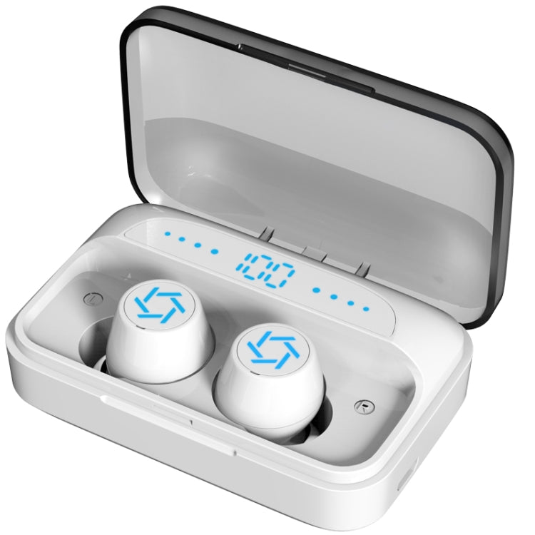 Galante S15 Bluetooth 5.0 True Wireless Bluetooth Earphone with Charging Box (White) - Bluetooth Earphone by Galante | Online Shopping South Africa | PMC Jewellery