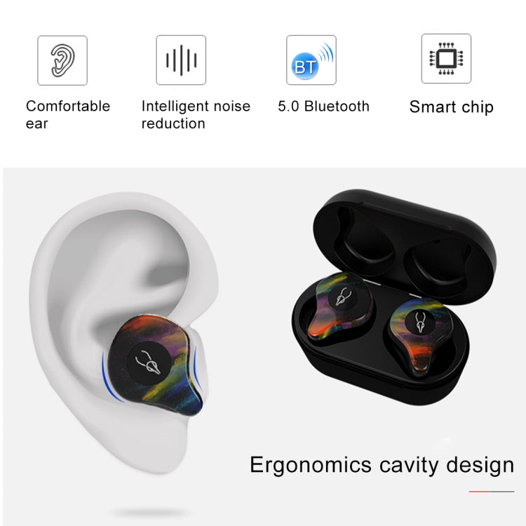 SABBAT X12PRO Mini Bluetooth 5.0 In-Ear Stereo Earphone with Charging Box, For iPad, iPhone, Galaxy, Huawei, Xiaomi, LG, HTC and Other Smart Phones(Dancer) - Bluetooth Earphone by Sabbat | Online Shopping South Africa | PMC Jewellery | Buy Now Pay Later Mobicred