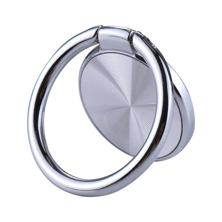 Universal CD Pattern Metal Mobile Phone Ring Holder(Silver) - Ring Holder by PMC TechLife | Online Shopping South Africa | PMC TechLife