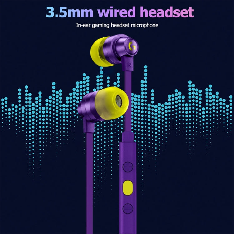 Logitech G333 In-ear Gaming Wired Earphone with Microphone, Standard Version(Black) - free shipping - PMC TechLife - Order now!