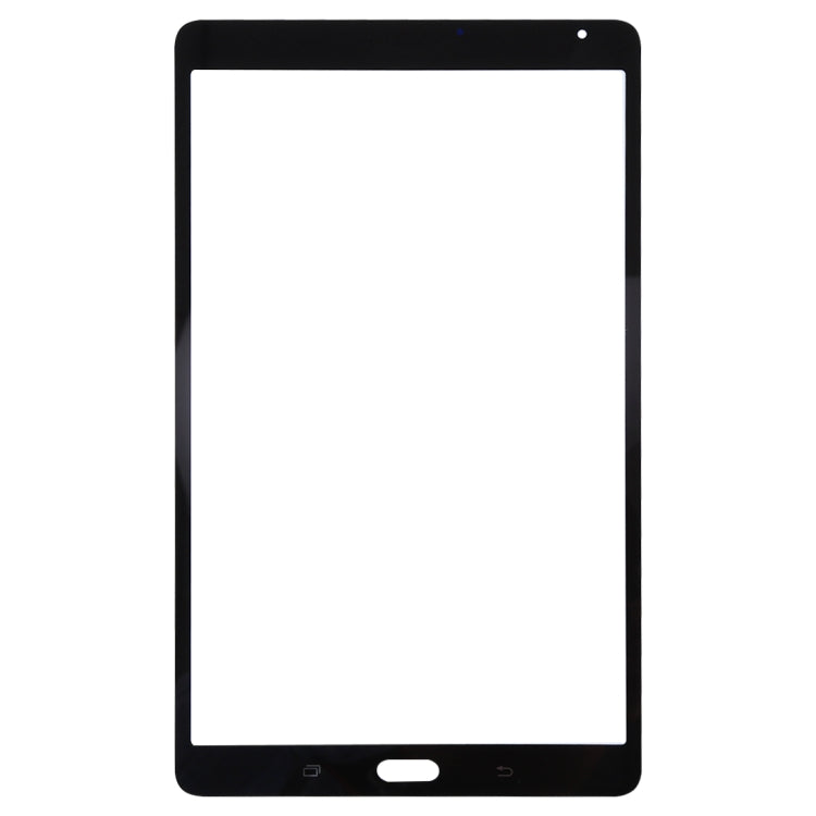 For Galaxy Tab S 8.4 / T700  Front Screen Outer Glass Lens (Black) - Outer Glass Lens by PMC Jewellery | Online Shopping South Africa | PMC Jewellery