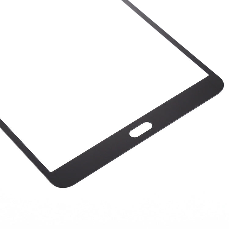 For Galaxy Tab S2 8.0 / T713 Front Screen Outer Glass Lens (Black) - Outer Glass Lens by PMC Jewellery | Online Shopping South Africa | PMC Jewellery