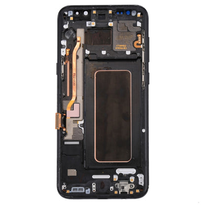 Original LCD Screen + Original Touch Panel with Frame for Galaxy S8+ / G955 / G955F / G955FD / G955U / G955A / G955P / G955T / G955V / G955R4 / G955W / G9550(Black) - LCD Screen by PMC Jewellery | Online Shopping South Africa | PMC Jewellery