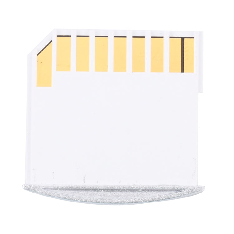 Micro SD / TF Card to SD Adapter for MacBook Air / Pro, Support up to 512GB (White) - Cable & Adapter by PMC TechLife | Online Shopping South Africa | PMC TechLife