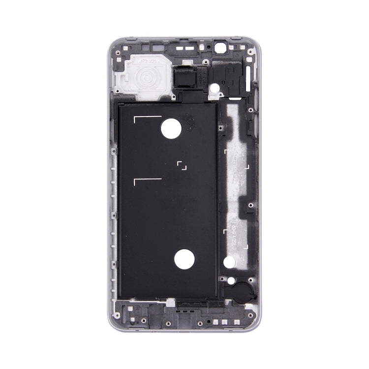 For Galaxy J7 (2016) / J710 Front Housing LCD Frame Bezel Plate (Grey) - Frame Bezel Plate by PMC Jewellery | Online Shopping South Africa | PMC Jewellery