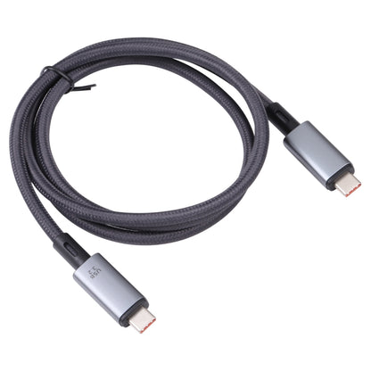 10Gbps 8K USB-C/Type-C to USB-C/Type-C Video Cable Compatible with USB 3.2, Length: 1m(Black) - Video & Audio Cable by PMC Jewellery | Online Shopping South Africa | PMC Jewellery