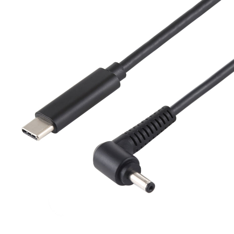 USB-C / Type-C to 4.0 x 1.35mm Laptop Power Charging Cable, Cable Length: about 1.5m(Black) - For Asus by PMC Jewellery | Online Shopping South Africa | PMC Jewellery