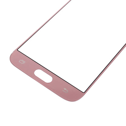 For Galaxy J5 (2017) / J530 Front Screen Outer Glass Lens (Rose Gold) - Outer Glass Lens by PMC Jewellery | Online Shopping South Africa | PMC Jewellery