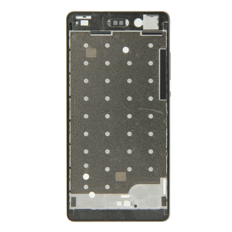 For Huawei P8 Lite Front Housing LCD Frame Bezel Plate(Black) - Full Housing Cover by PMC Jewellery | Online Shopping South Africa | PMC Jewellery