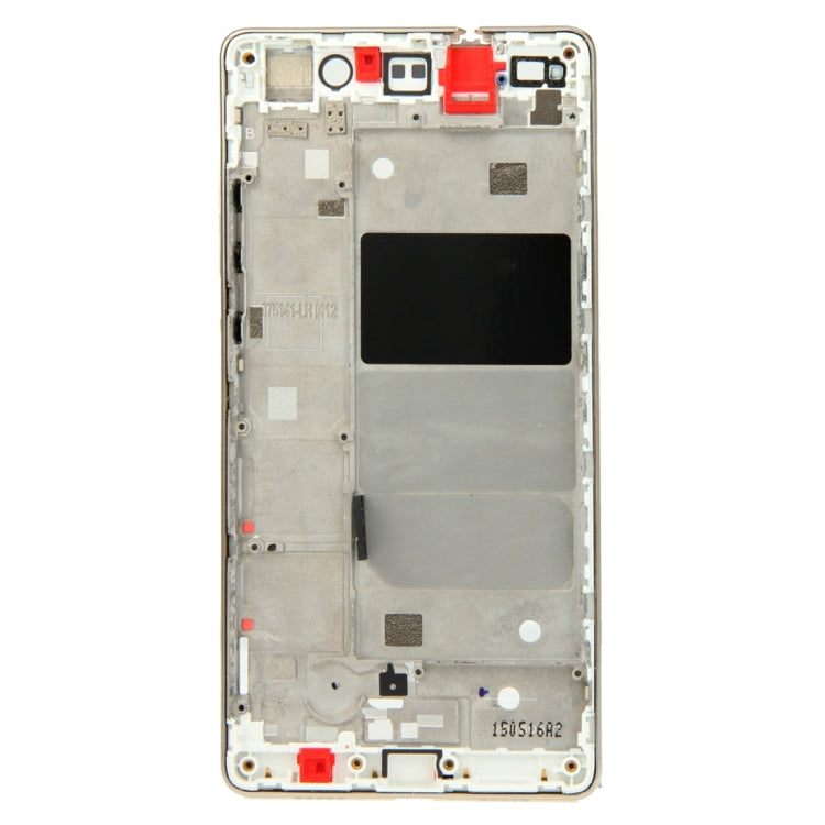 For Huawei P8 Lite Front Housing LCD Frame Bezel Plate(Gold) - Full Housing Cover by PMC Jewellery | Online Shopping South Africa | PMC Jewellery