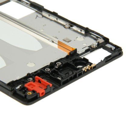 For Huawei P8 Front Housing LCD Frame Bezel Plate(Black) - Full Housing Cover by PMC Jewellery | Online Shopping South Africa | PMC Jewellery