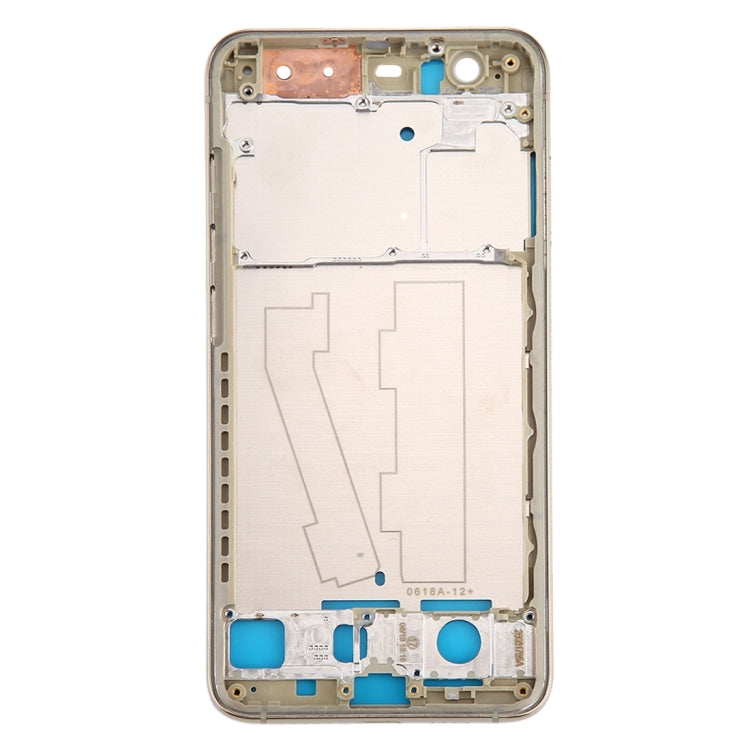 For Xiaomi Mi 6 Front Housing LCD Frame Bezel Plate(Gold) - Frame Bezel Plate by PMC Jewellery | Online Shopping South Africa | PMC Jewellery