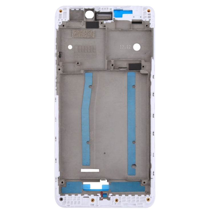 For Xiaomi Redmi 4A Front Housing LCD Frame Bezel (White) - Frame Bezel Plate by PMC Jewellery | Online Shopping South Africa | PMC Jewellery