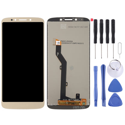 TFT LCD Screen for Motorola Moto E5 with Digitizer Full Assembly (Gold) - LCD Screen by PMC Jewellery | Online Shopping South Africa | PMC Jewellery