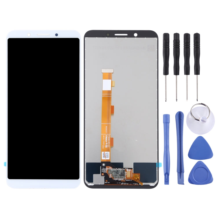 TFT LCD Screen for OPPO A83 with Digitizer Full Assembl(White) - LCD Screen by PMC Jewellery | Online Shopping South Africa | PMC Jewellery