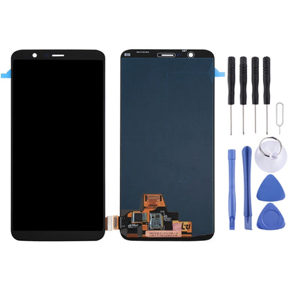 For OnePlus 5T Digitizer Full Assembly Original LCD Screen (Black) - LCD Screen by PMC Jewellery | Online Shopping South Africa | PMC Jewellery