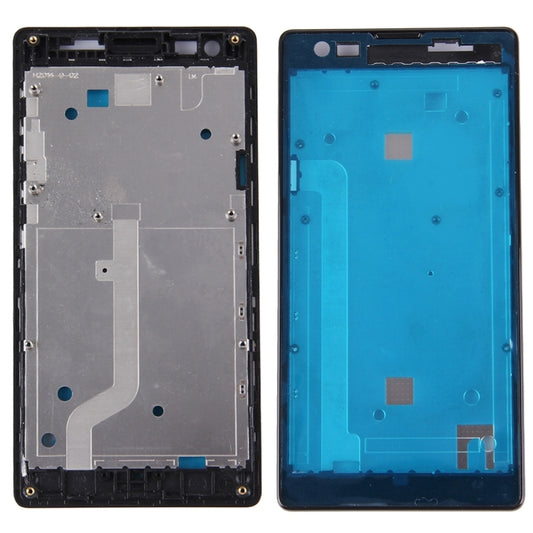 For Xiaomi Redmi (3G Version) Front Housing LCD Frame Bezel(Black) - Frame Bezel Plate by PMC Jewellery | Online Shopping South Africa | PMC Jewellery