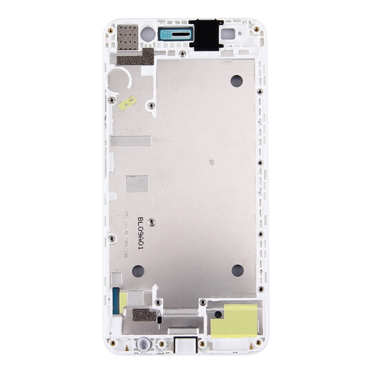 For Huawei Honor 4A Front Housing LCD Frame Bezel Plate(White) - Full Housing Cover by PMC Jewellery | Online Shopping South Africa | PMC Jewellery