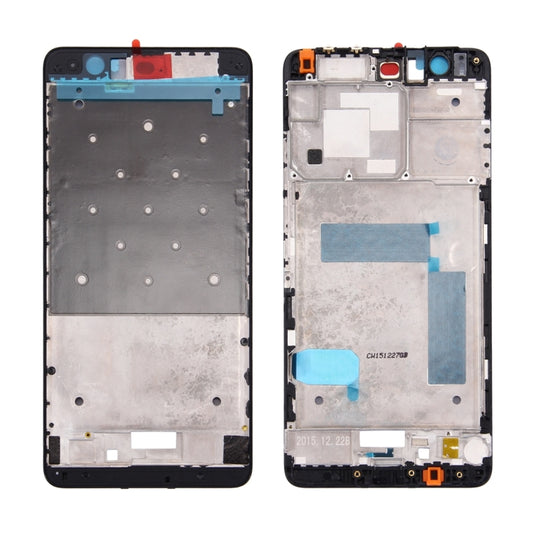 For Huawei Honor V8 Front Housing LCD Frame Bezel Plate(Black) - Full Housing Cover by PMC Jewellery | Online Shopping South Africa | PMC Jewellery