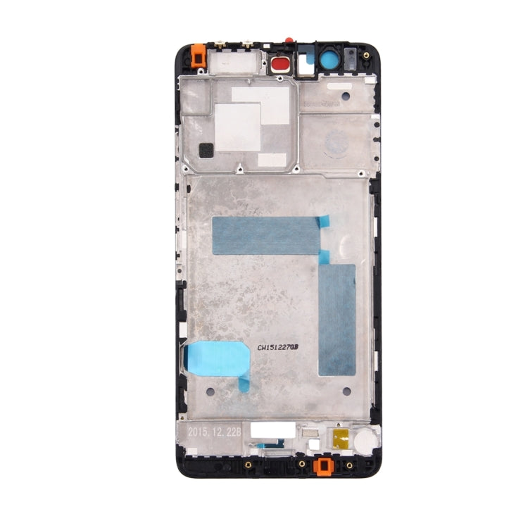 For Huawei Honor V8 Front Housing LCD Frame Bezel Plate(Black) - Full Housing Cover by PMC Jewellery | Online Shopping South Africa | PMC Jewellery