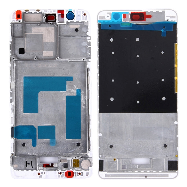 For Huawei Honor V8 Front Housing LCD Frame Bezel Plate(White) - Full Housing Cover by PMC Jewellery | Online Shopping South Africa | PMC Jewellery