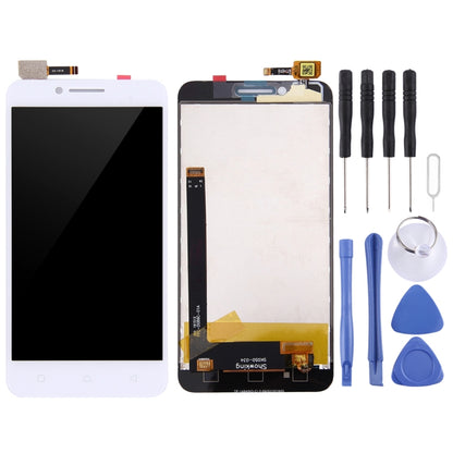 OEM LCD Screen for Lenovo VIBE C / A2020 with Digitizer Full Assembly (White) - LCD Screen by PMC Jewellery | Online Shopping South Africa | PMC Jewellery