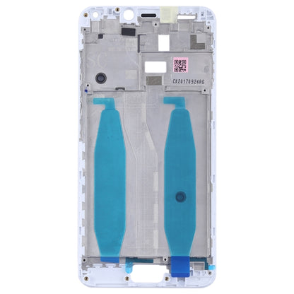 Front Housing LCD Frame Bezel Plate for Asus Zenfone 4 Max ZC554KL X00IS X00ID(White) - Frame Bezel Plate by PMC Jewellery | Online Shopping South Africa | PMC Jewellery