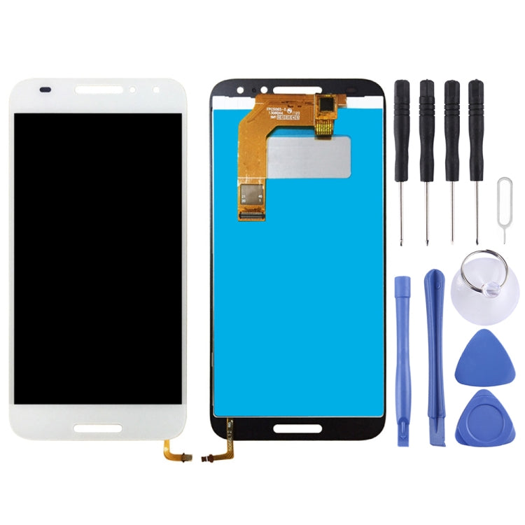 OEM LCD Screen for Alcatel A3 5046 / 5046D / 5046X / OT5046 with Digitizer Full Assembly (White) - LCD Screen by PMC Jewellery | Online Shopping South Africa | PMC Jewellery