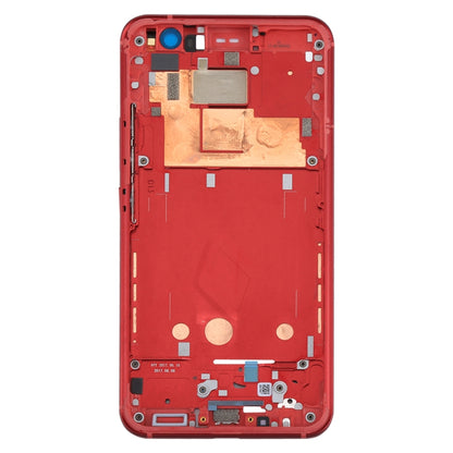 Front Housing LCD Frame Bezel Plate for HTC U11(Red) - Full Housing Cover by PMC Jewellery | Online Shopping South Africa | PMC Jewellery