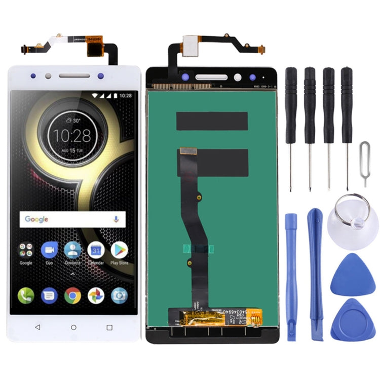 OEM LCD Screen for Lenovo K8 Note XT1902-3 with Digitizer Full Assembly (White) - LCD Screen by PMC Jewellery | Online Shopping South Africa | PMC Jewellery