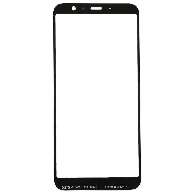 For Meizu M6T Front Screen Outer Glass Lens (White) - Outer Glass Lens by PMC Jewellery | Online Shopping South Africa | PMC Jewellery