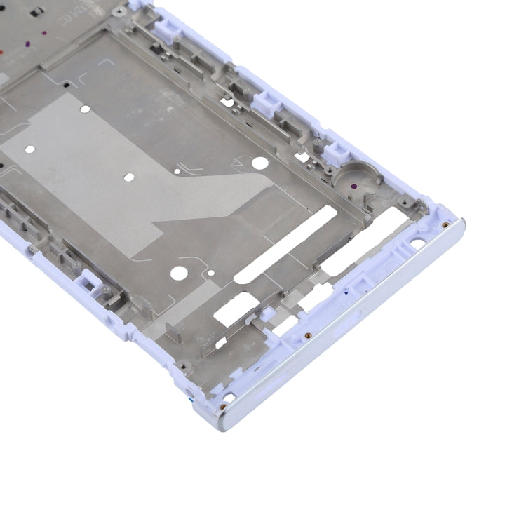 Front Housing LCD Frame Bezel Plate for Sony Xperia XA1 Ultra (White) - free shipping - PMC TechLife - Order now!