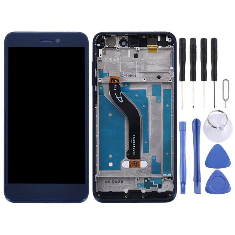 OEM LCD Screen for Huawei P8 Lite (2017) Digitizer Full Assembly with Frame(Blue) - LCD Screen by PMC Jewellery | Online Shopping South Africa | PMC Jewellery