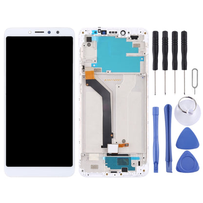 TFT LCD Screen for Xiaomi Redmi S2 / Y2 Digitizer Full Assembly with Frame(White) - LCD Screen by PMC Jewellery | Online Shopping South Africa | PMC Jewellery