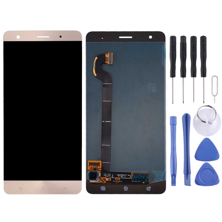 OEM LCD Screen for Asus ZenFone 3 Deluxe / ZS570KL / Z016D with Digitizer Full Assembly (Gold) - LCD Screen by PMC Jewellery | Online Shopping South Africa | PMC Jewellery