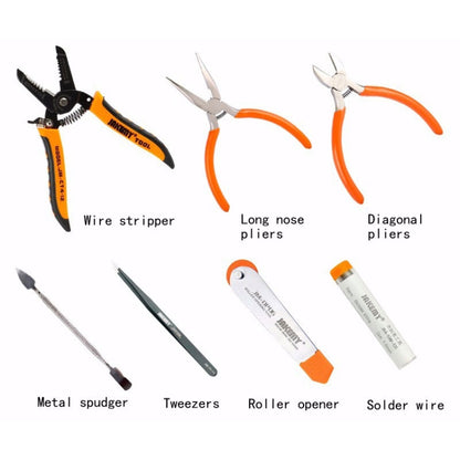 JAKEMY JM-P14 Welding Repair Tools Set Toolbox Bag Wire Stripper Pliers Screwdriver, US Plug - Tool Kits by JIAFA | Online Shopping South Africa | PMC Jewellery