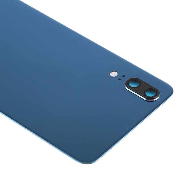 Back Cover with Camera Lens (Original) for Huawei P20(Blue) - Back Cover by PMC Jewellery | Online Shopping South Africa | PMC Jewellery