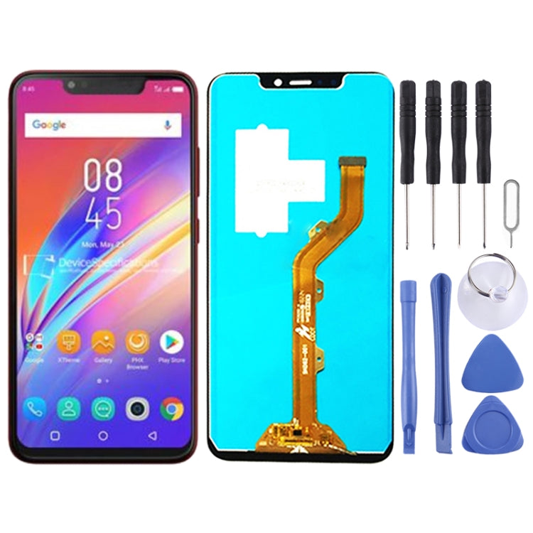 TFT LCD Screen for Infinix Hot 6x X623 with Digitizer Full Assembly (Black) - free shipping - PMC TechLife - Order now!