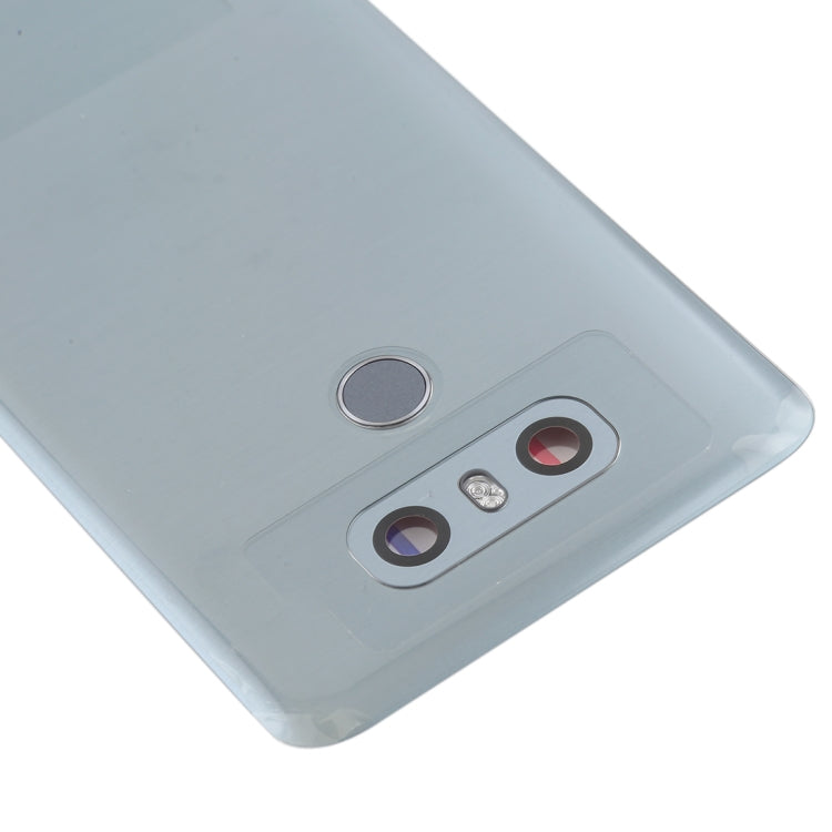 Battery Back Cover with Camera Lens & Fingerprint Sensor for LG G6 / H870 / H870DS / H872 / LS993 / VS998 / US997(Grey) - For LG by PMC Jewellery | Online Shopping South Africa | PMC Jewellery