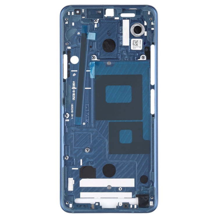 Front Housing LCD Frame Bezel Plate for LG G7 ThinQ / G710 (Blue) - For LG by PMC Jewellery | Online Shopping South Africa | PMC Jewellery