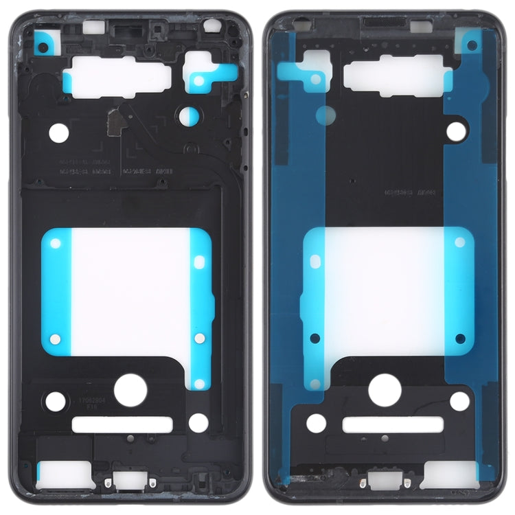 Front Housing LCD Frame Bezel Plate for LG V30 / VS996 / LS998U / H933 / LS998U / H930 (Black) - For LG by PMC Jewellery | Online Shopping South Africa | PMC Jewellery