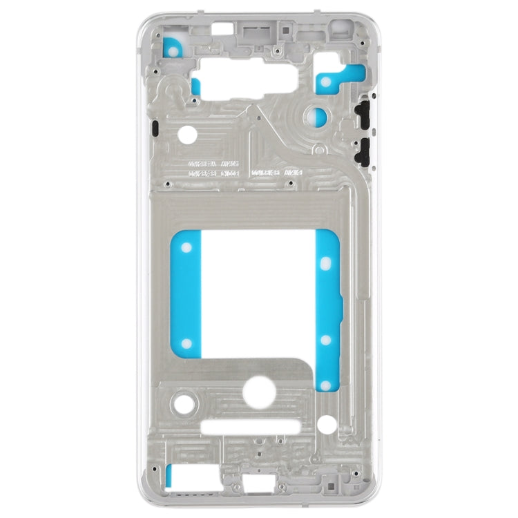 Front Housing LCD Frame Bezel Plate for LG V30 / VS996 / LS998U / H933 / LS998U / H930 (Silver) - For LG by PMC Jewellery | Online Shopping South Africa | PMC Jewellery