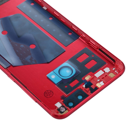 Back Cover for Huawei Honor Play 7X(Red) - Back Cover by PMC Jewellery | Online Shopping South Africa | PMC Jewellery