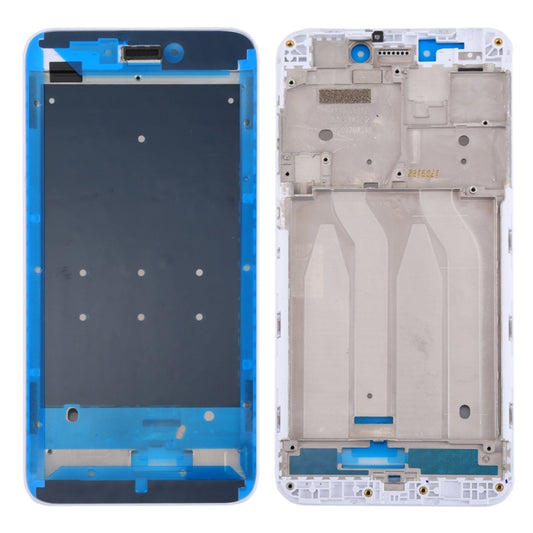 For Xiaomi Redmi 5A Front Housing LCD Frame Bezel(White) - Frame Bezel Plate by PMC Jewellery | Online Shopping South Africa | PMC Jewellery